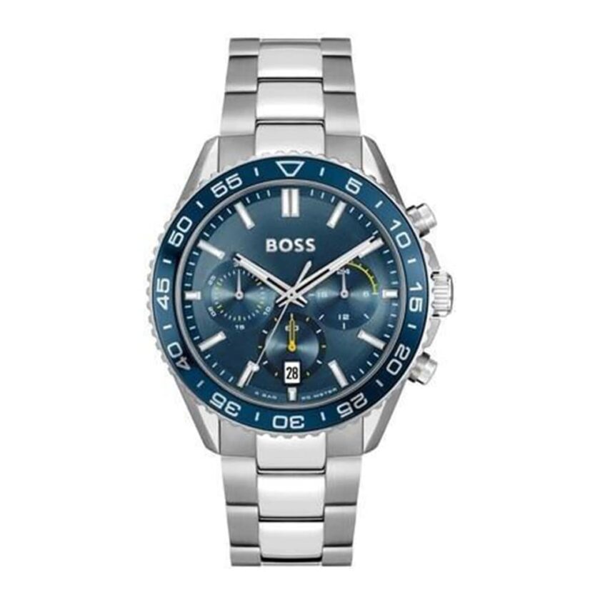 Boss Mens Chronograph Stainless Steel Bracelet