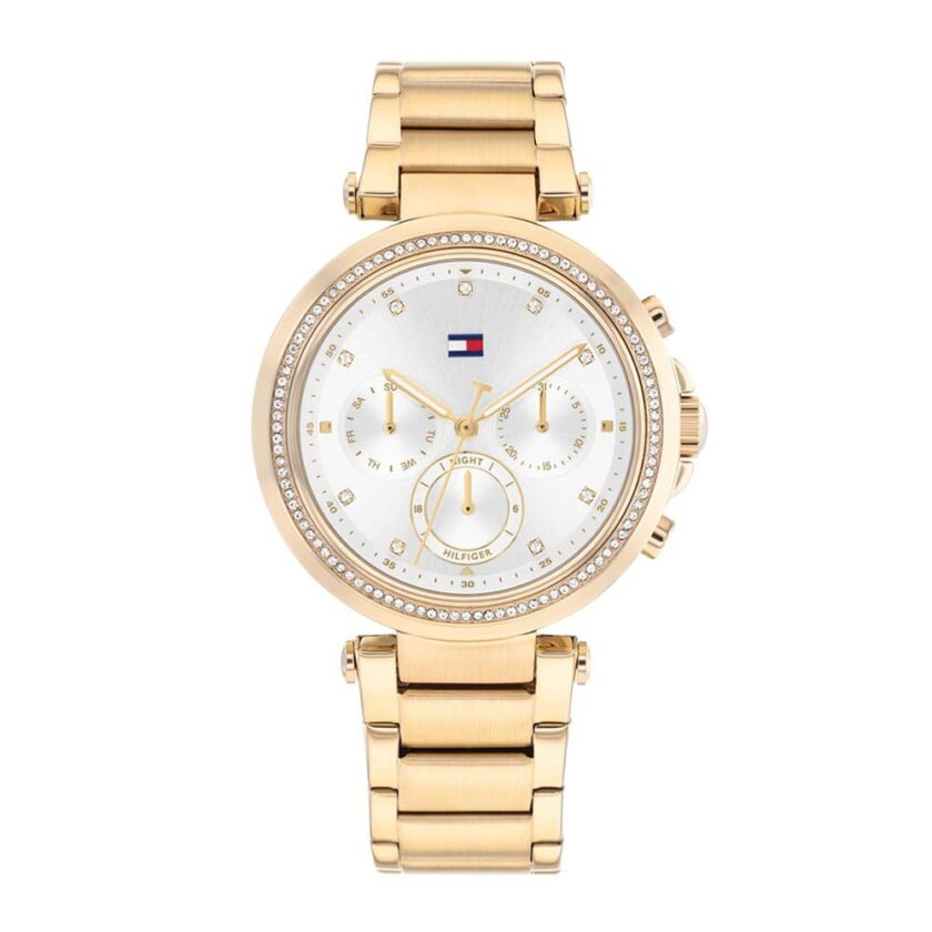 Tommy Hilfiger Emily Multifunction Gold Tone Stainless Steel Bracelet