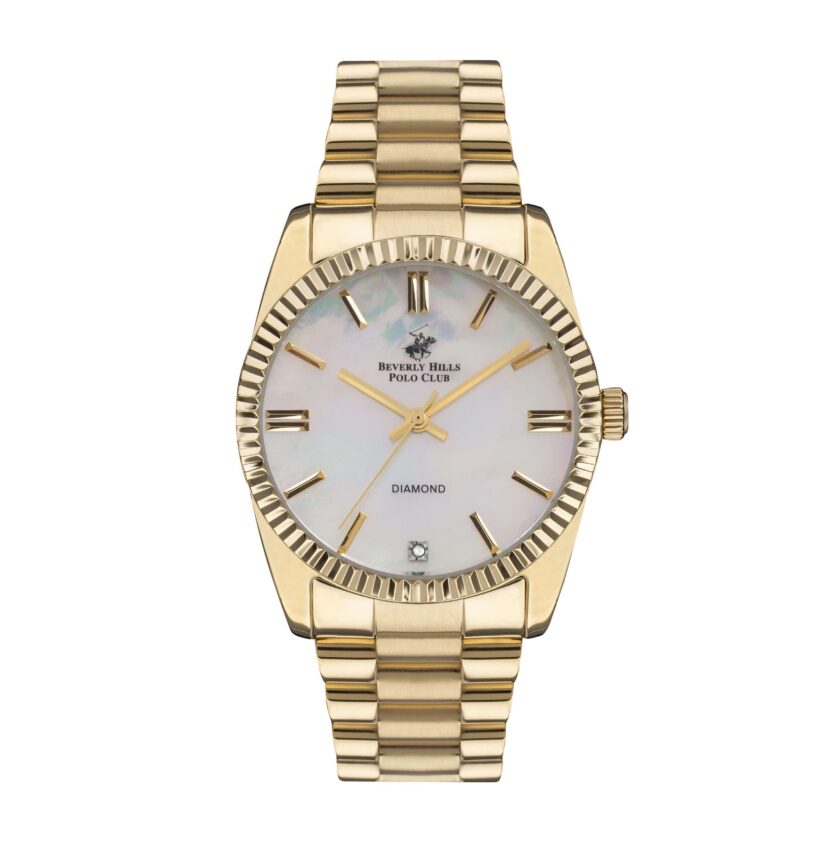 BEVERLY HILLS POLO CLUB Gold Stainless Steel Bracelet