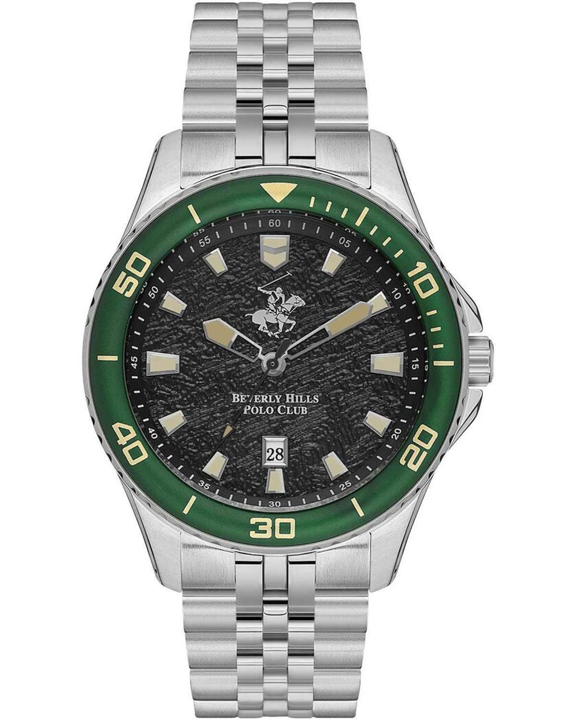 BEVERLY HILLS POLO CLUB Silver Stainless Steel Bracelet