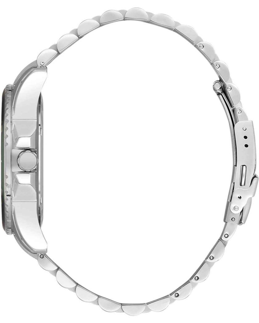 BEVERLY HILLS POLO CLUB Silver Stainless Steel Bracelet - Image 2