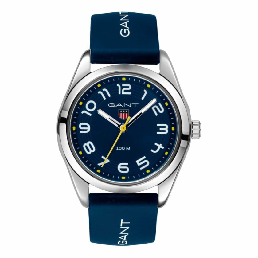 Gant Campus Blue Rubber Strap