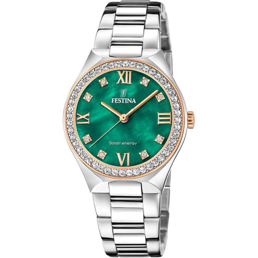 FESTINA Γυναικείο Ρολόι SOLAR ENERGY GREEN