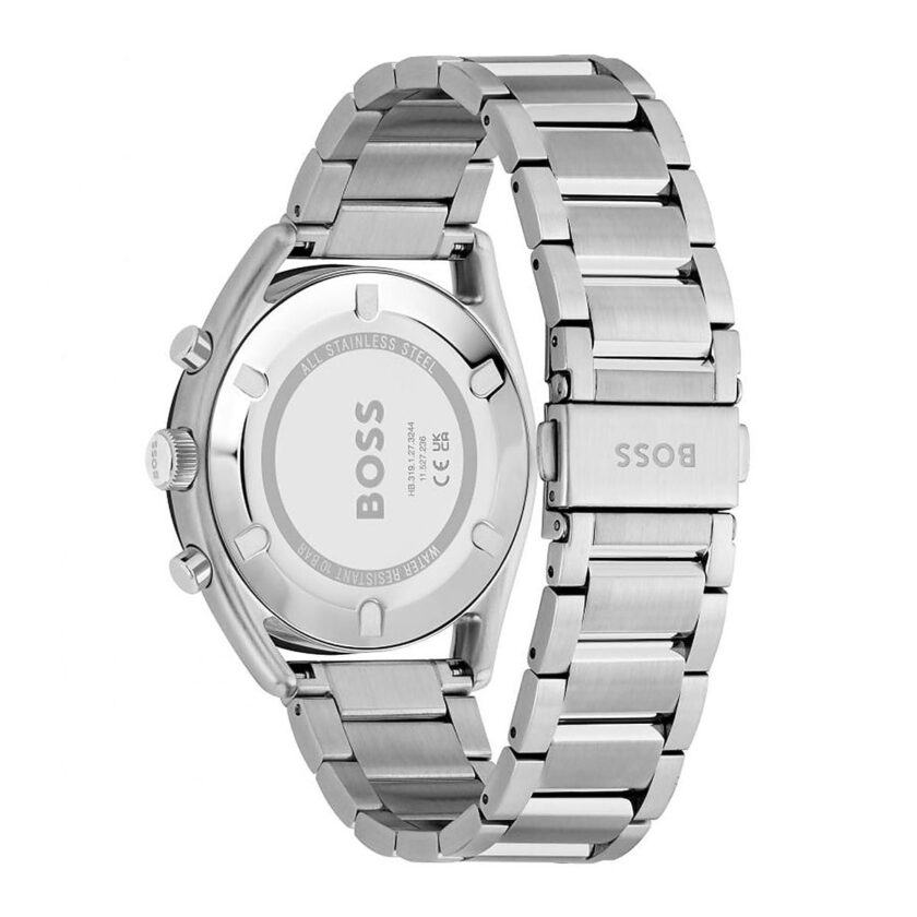 HUGO BOSS Candor Automatic Black Steel Bracelet - Image 2