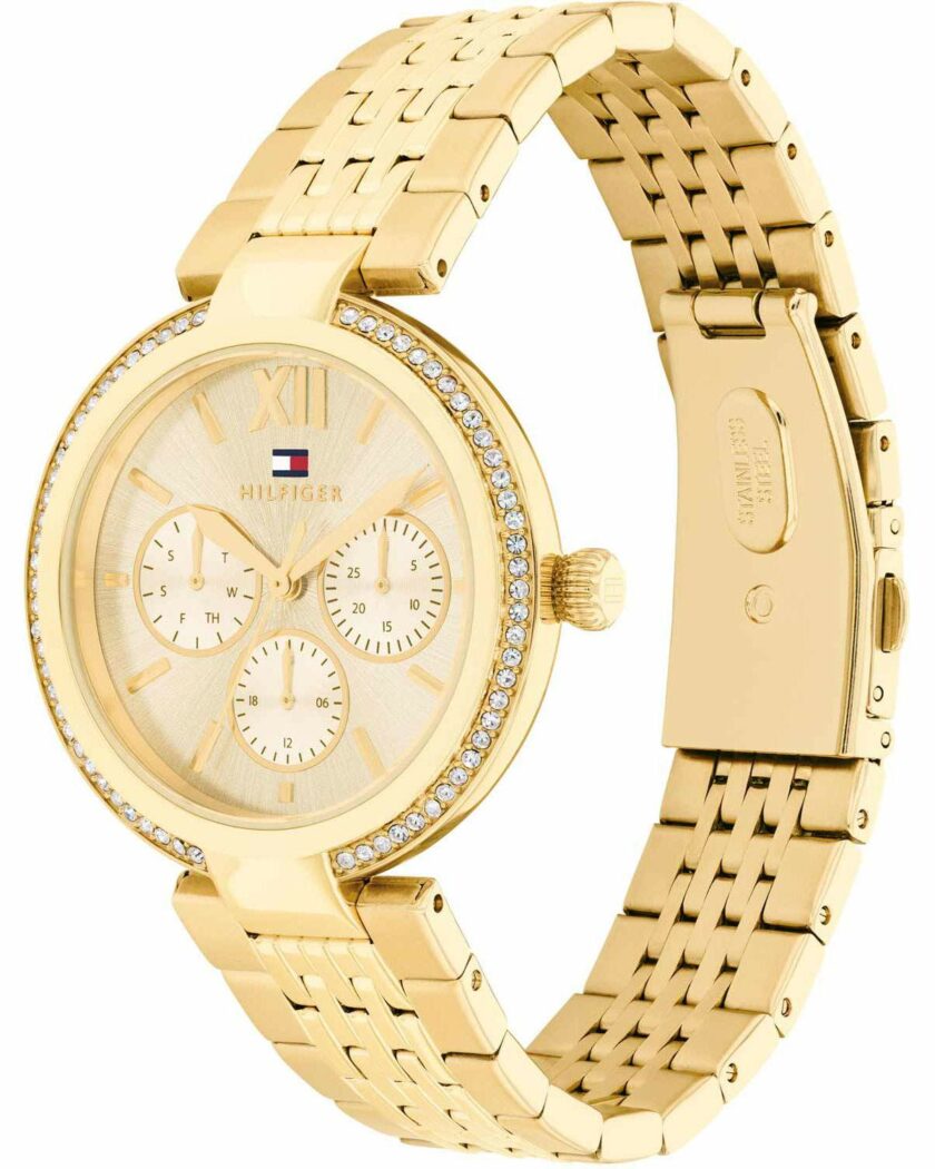 TOMMY HILFIGER Dressed Up Crystals Gold Stainless Steel Bracelet - Image 3
