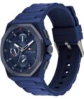 TOMMY HILFIGER Troy Blue Silicone Strap - Image 2