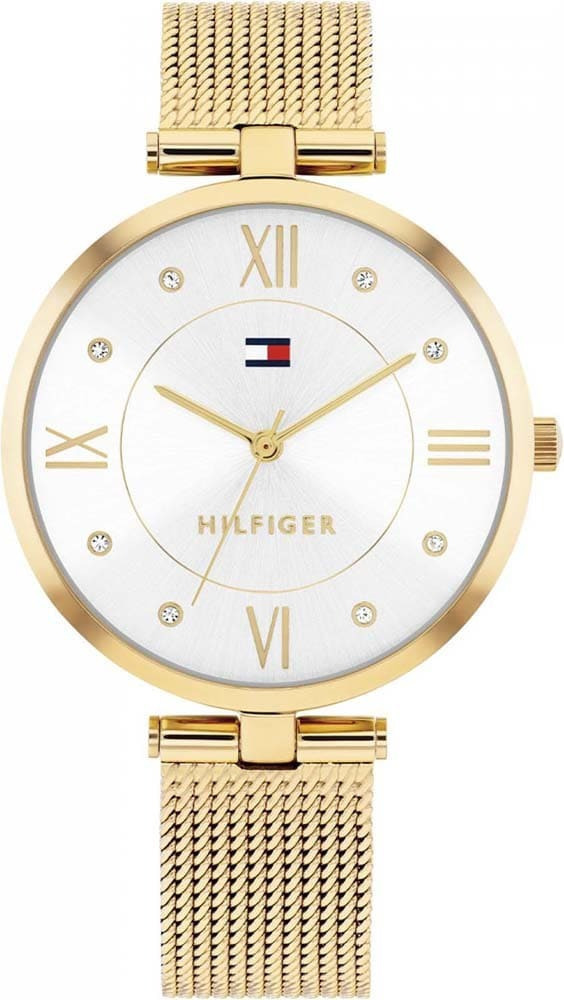 Γυναικείο ρολόι Tommy Hilfiger με ασημί μεταλλικό λουράκι