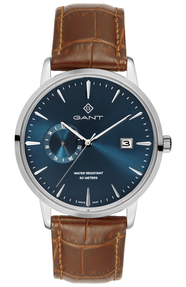 GANT East Hill Brown Leather Strap