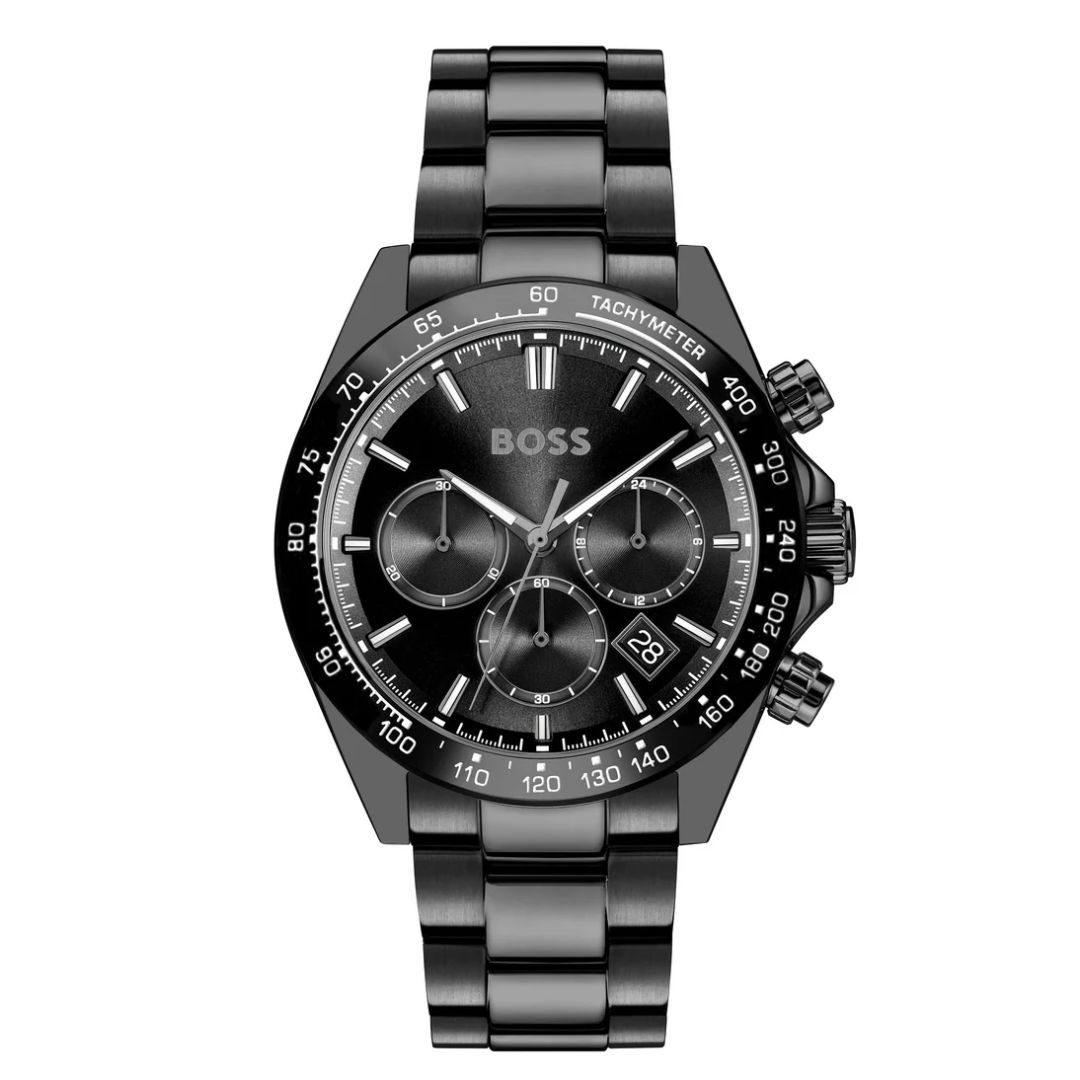 HUGO BOSS Ανδρικό Ρολόι HERO Chrono Black
